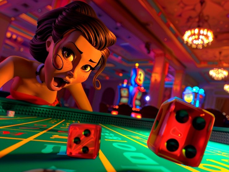 Live football streaming and casino game interface on prize toto